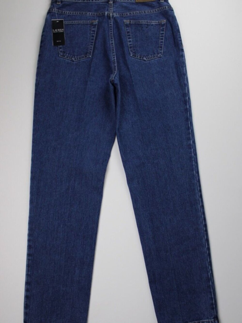 NEW Lauren Ralph Lauren Women's 12P Mid-Rise Straight Jean NWT $99.50 - Picture 3 of 4
